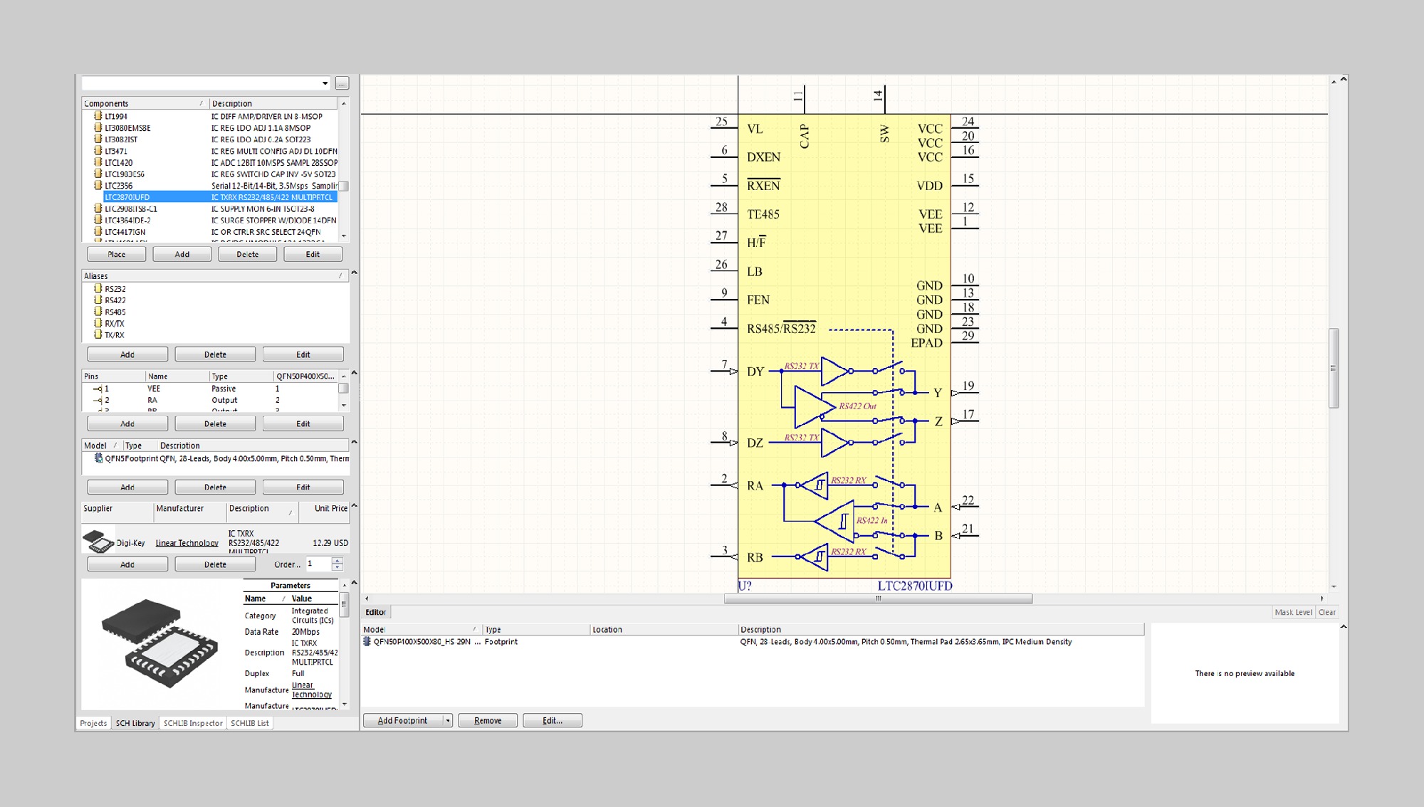 Schematic Symbol Service